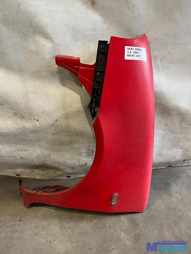 SEAT AROSA ROOD Scherm voorscherm zijscherm links 1997-2004, Auto-onderdelen, Carrosserie en Plaatwerk, Spatbord, Seat, Gebruikt
