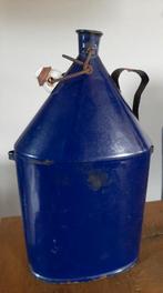 Geemailleerde veldfles, Antiek en Kunst, Antiek | Emaille, Ophalen of Verzenden