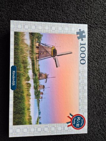 Kinderdijk puzzel 1000 stukjes beschikbaar voor biedingen