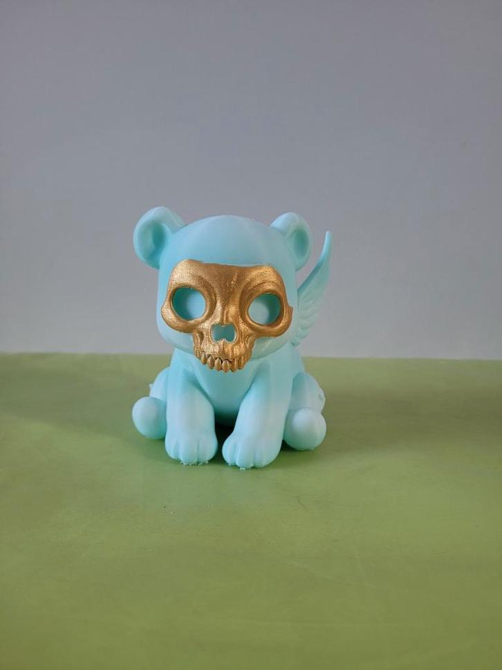 Deadcute skullbear golden mask youre golden guardian, Verzamelen, Poppetjes en Figuurtjes, Nieuw, Verzenden