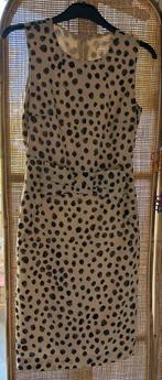 MarcCain Jurk dierenprint Maat N1, Verzenden, Beige, Zo goed als nieuw, Knielengte