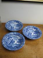 Spode Italian blauw ronde kom, schaal, Antiek en Kunst, Antiek | Servies los, Ophalen of Verzenden