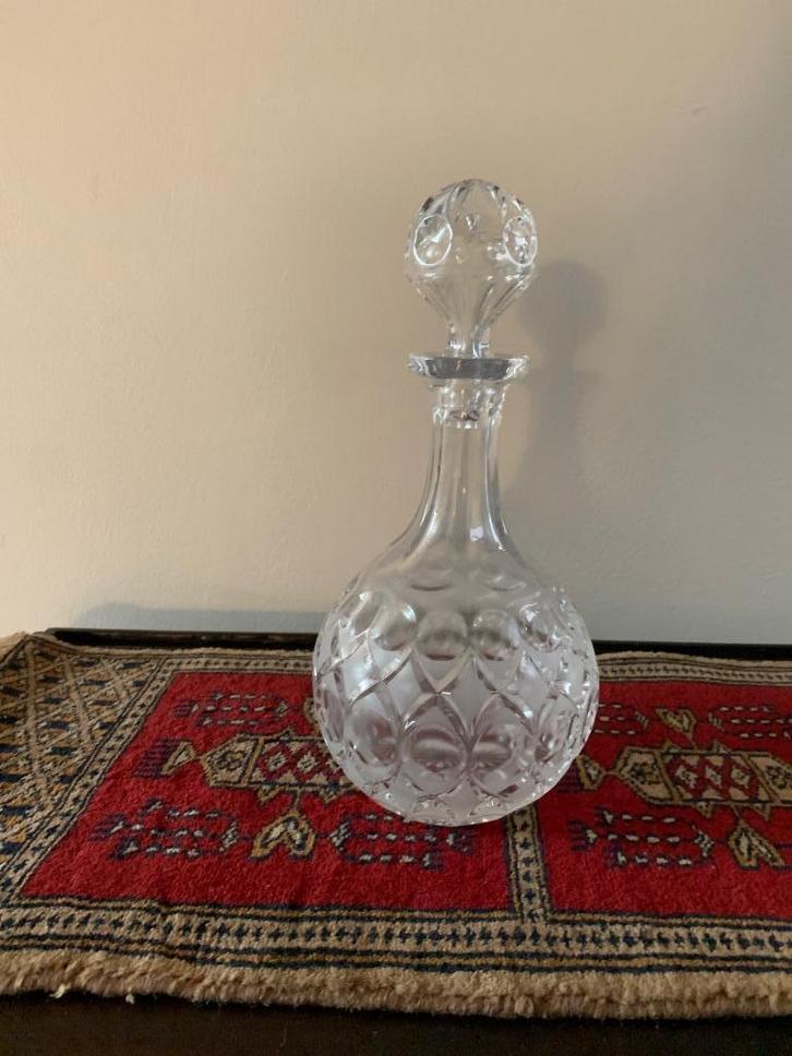 Kristallen karaf, Antiek en Kunst, Antiek | Glas en Kristal, Ophalen of Verzenden