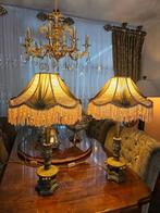 Baroque lampenset van 2 met antieke voeten, Ophalen of Verzenden, Nieuw