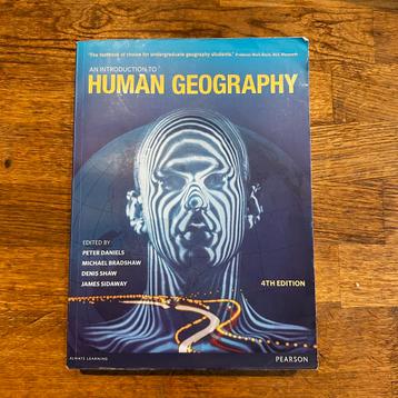 Studieboek Human Geography, 4de editie