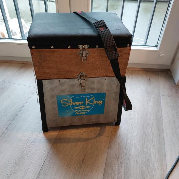 Viskist Silver Line, Watersport en Boten, Hengelsport | Witvissen, Gebruikt, Overige typen, Ophalen