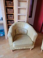 Fauteuils Ikea, Huis en Inrichting, Fauteuils, Ophalen, Gebruikt, 50 tot 75 cm, Leer