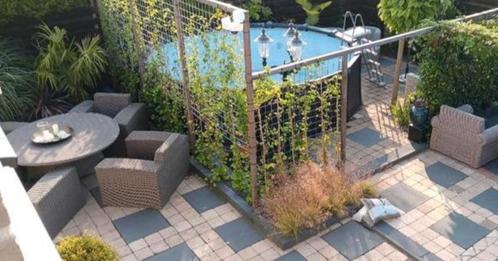 graphite paneel zwembad  / complete set, Tuin en Terras, Zwembaden, Gebruikt, 120 cm of meer, 200 tot 400 cm, 300 cm of meer, Rond