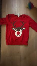 Kersttrui met lampje op neus maat 140, Ophalen of Verzenden, Zo goed als nieuw