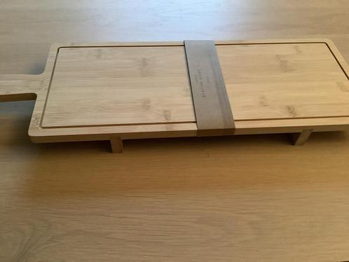 Bamboo serveerplank XL - ong. 20 x 48 cm. - nieuw, Huis en Inrichting, Keuken | Keukenbenodigdheden, Nieuw, Ophalen of Verzenden