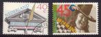 Serie	NVPH	1184/1185	gebruikt, Postzegels en Munten, Postzegels | Nederland, Na 1940, Verzenden, Gestempeld