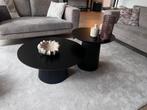Salontafel, set van 2, zwart, Ophalen, 50 tot 100 cm, 50 tot 100 cm, Zo goed als nieuw