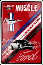 Ford Mustang muscle bord | mustang GT [nieuw], Nieuw, Reclamebord, Ophalen of Verzenden