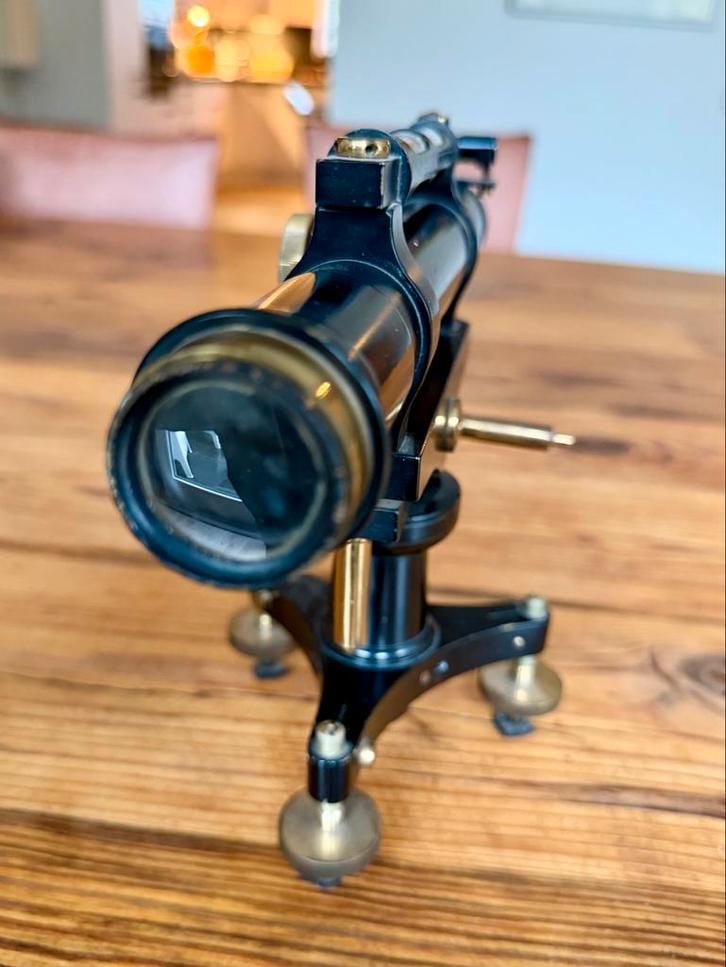 Antieke Landmeter Wed. J. Ahrend & Zoon, Antiek en Kunst, Antiek | Gereedschap en Instrumenten, Ophalen