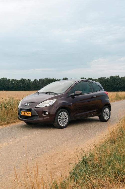 Ford Ka 1.2 51KW 2009 Bruin airco, Auto's, Ford, Bedrijf, Ka, Benzine, B, Hatchback, Handgeschakeld, Origineel Nederlands, Bruin