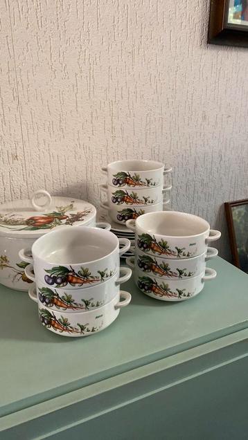 Royco soepterrine en soepkommen beschikbaar voor biedingen