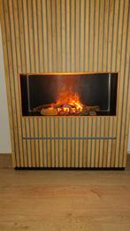 Waterdamp haard faber juneau 500, Ophalen, Zo goed als nieuw, Inbouwhaard, Elektrische haard