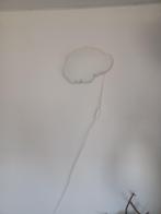 lamp in de vorm van een wolk van de ikea, Ophalen of Verzenden, Gebruikt, Lamp