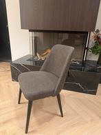Grijze Stoffen Stoel - Stijlvol en Comfortabel, Nieuw, Ophalen of Verzenden, Vijf, Zes of meer stoelen, Stof