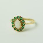 Vintage en antieke gouden ringen 9k 14k 18k goud topaas, Ophalen of Verzenden
