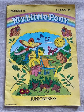 Vintage My Little Pony tijdschrift nummer 15  1990 beschikbaar voor biedingen