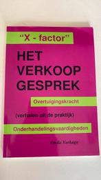 Het Verkoopgesprek – Emile Verhage, Ophalen of Verzenden, Zo goed als nieuw, Overige onderwerpen
