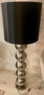 Spiegel zilverkleurige bollenlamp Eric kuster Style, Ophalen, Gebruikt, Eric kuster,spiegel,zilverkleurig,lamp