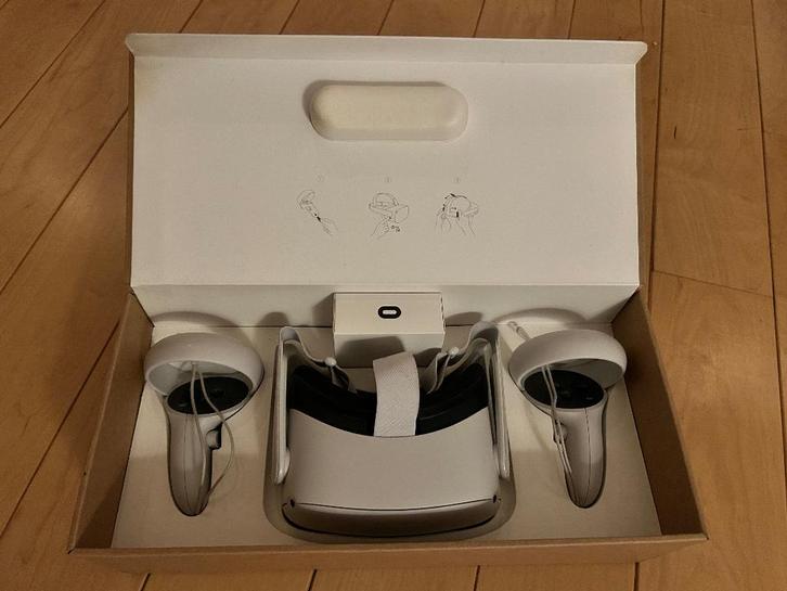 te koop: meta quest 2, Spelcomputers en Games, Virtual Reality, Zo goed als nieuw, Overige platformen, VR-bril, Ophalen of Verzenden