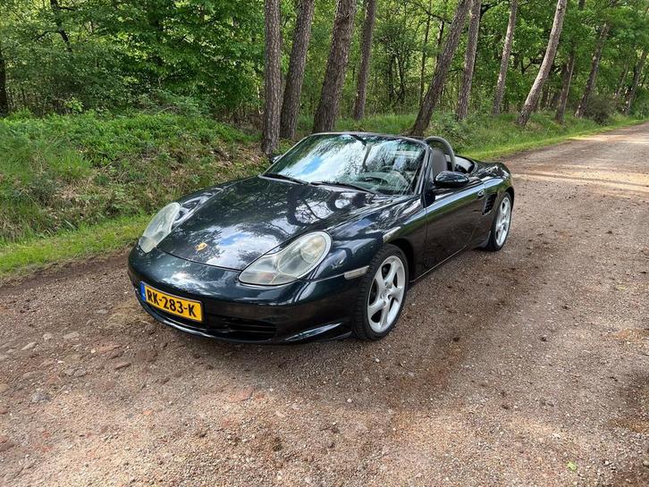 Porsche Boxster 2.7 2004 Zwart, Auto's, Porsche, Particulier, Boxster, Benzine, F, Cabriolet, Handgeschakeld, Geïmporteerd, Zwart
