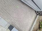 Stoeptegels 50m2 gratis., Tuin en Terras, Tegels en Klinkers, Ophalen, Gebruikt, 10 m² of meer, Beton