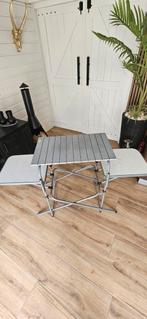 Campingtafel met 3 plateaus, Ophalen, Gebruikt, Campingtafel