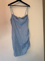 Asymmetrische linnen NA-KD jurk maat 40, Maat 38/40 (M), NA-KD, Blauw, Nieuw