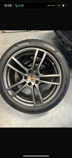 21inch PORSCHE CAYENNE TURBO GTS VELGEN ORIGINEEL, Ophalen, 20 inch, Zomerbanden