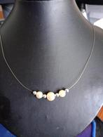 Elegantie Parel Bar Ketting -3#, Overige materialen, Verstelbaar, Verzenden, Wit