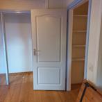 2 opdek paneeldeuren. Linksdraaiend, Ophalen, Gebruikt, 80 tot 100 cm, Binnendeur