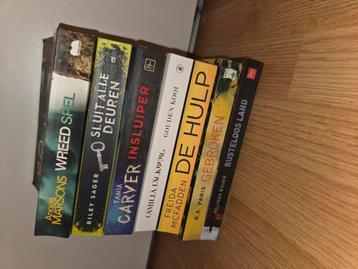 7 goede thrillers beschikbaar voor biedingen