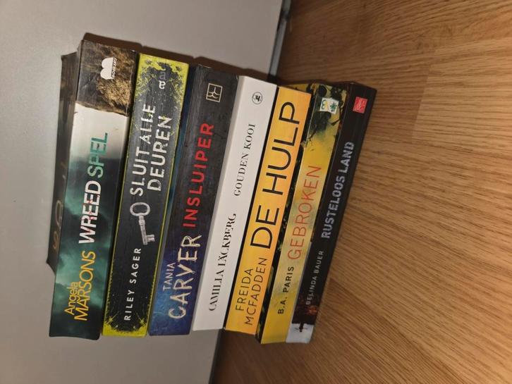 7 goede thrillers, Boeken, Thrillers, Gelezen, Ophalen of Verzenden