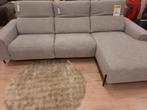 Hoekbank met Elektrische Zitting & Handmatige Hoofdsteun, Ophalen, Gebruikt, Stof, Modern