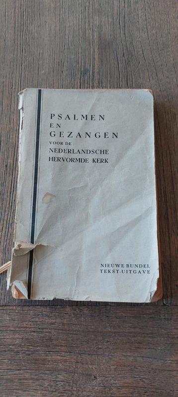 Psalmen en Gezangen - Hervormde Kerk, 1938 beschikbaar voor biedingen