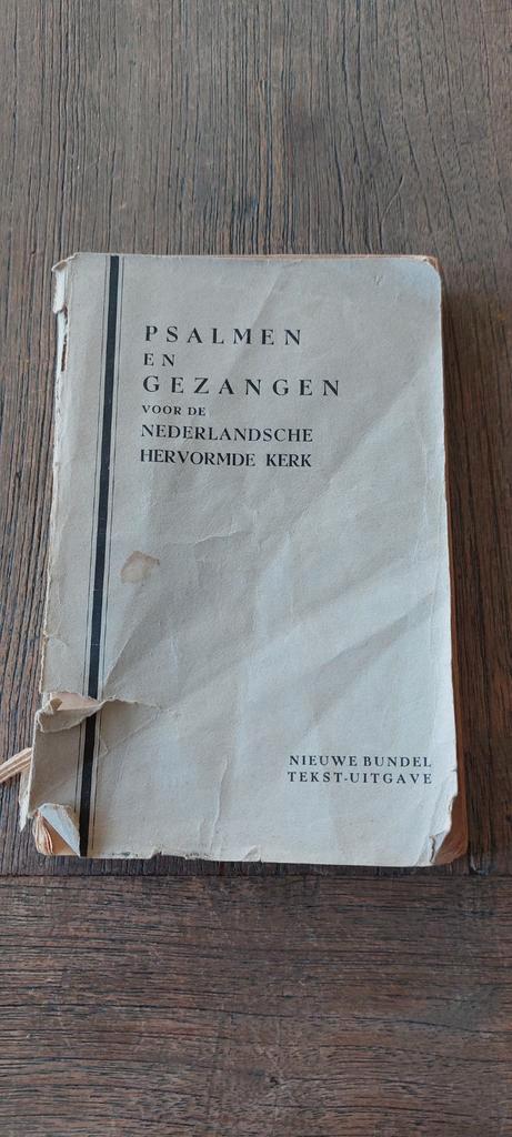Psalmen en Gezangen - Hervormde Kerk, 1938, Antiek en Kunst, Antiek | Boeken en Bijbels, Ophalen of Verzenden