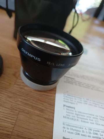 Olympus 1.5X IS/L A-200 Conversie Lens,  IS-1,IS-1000, IS200 beschikbaar voor biedingen
