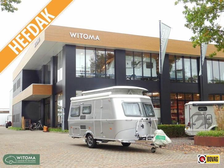 Eriba Touring 530 Slechts eenmaal gebruikt, Caravans en Kamperen, Caravans, Bedrijf, tot en met 4, 750 - 1000 kg, Standaardzit
