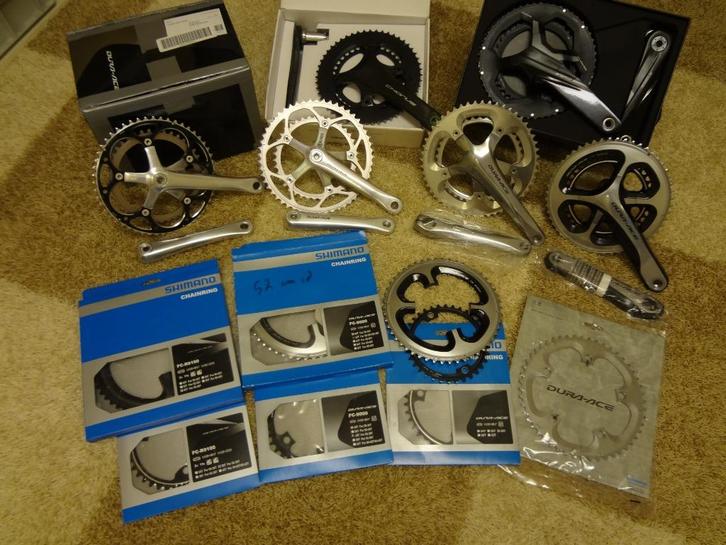 Nieuw Dura Ace Campagnolo chorus FSA crankstel en bladen, Sport en Fitness, Wielrennen, Nieuw, Overige typen, Ophalen of Verzenden
