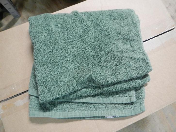 Leger handdoek effen groen (ruim op voorraad), Verzamelen, Militaria | Algemeen, Landmacht, Overige typen, Nederland, Ophalen of Verzenden