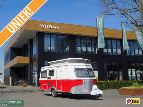 Eriba Troll Rockabilly 530 Unico Bologna + petluifel, Caravans en Kamperen, Caravans, tot en met 2, 750 - 1000 kg, Standaardzit