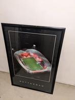Feyenoord poster plus lijst, Verzamelen, Ophalen, Met lijst, Deurposter of groter, Sport