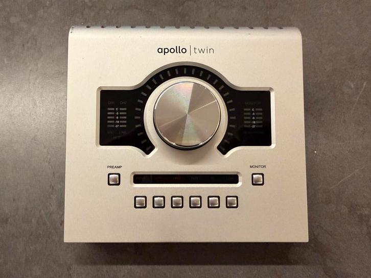 Universal Audio Apollo Twin Solo Interface, Computers en Software, Geluidskaarten, Gebruikt, Extern, Ophalen of Verzenden