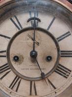 Antieke Ansonia Wandklok ca. 1890 - New York - Werkend, Ophalen of Verzenden