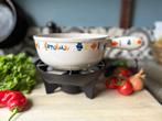 Le Creuset -  Fonduepan / Fondue set met brander, Ophalen of Verzenden, Gebruikt, Brander, Fondueset