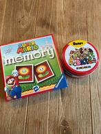 Mario Memory & Dobble - Set van 2 spellen, Een of twee spelers, Ophalen of Verzenden, Zo goed als nieuw, Reisspel